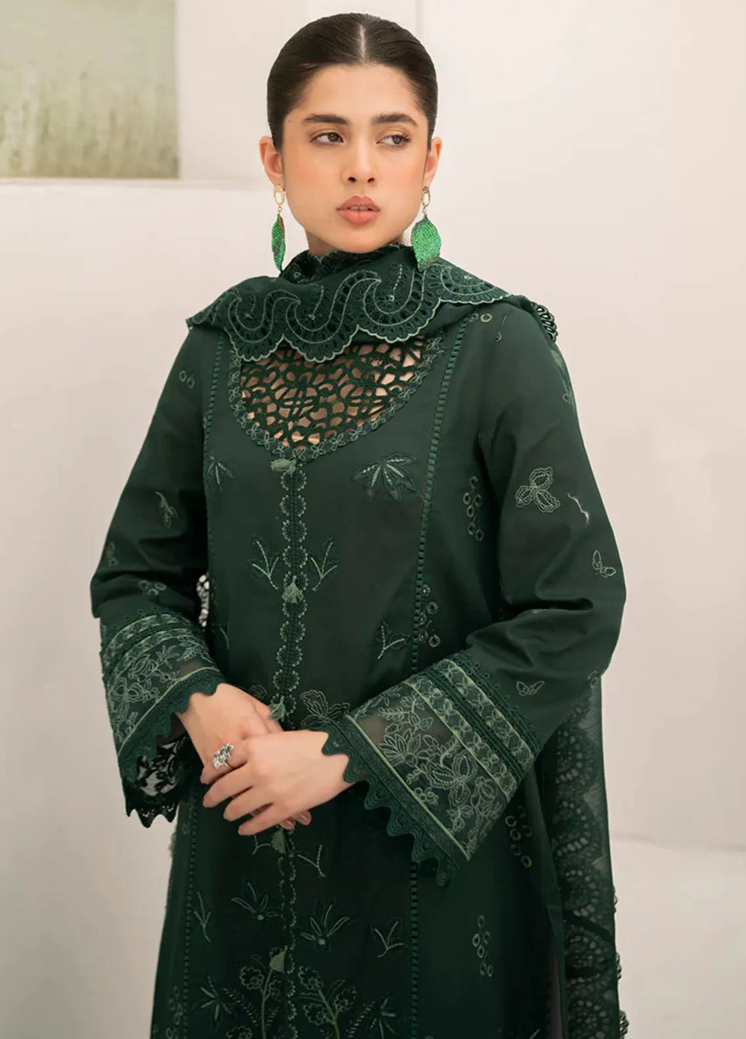 Qalamkar Pret Casual Lawn 3 Piece Suit NM-04 Emma