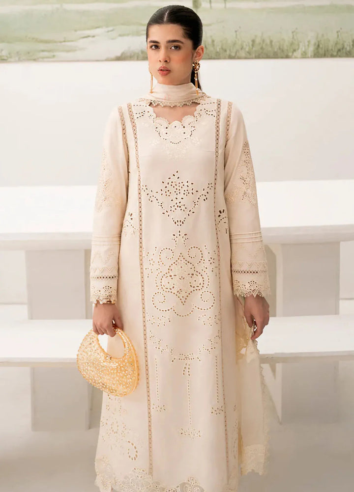 Qalamkar Pret Casual Lawn 3 Piece Suit NM-05 Lila