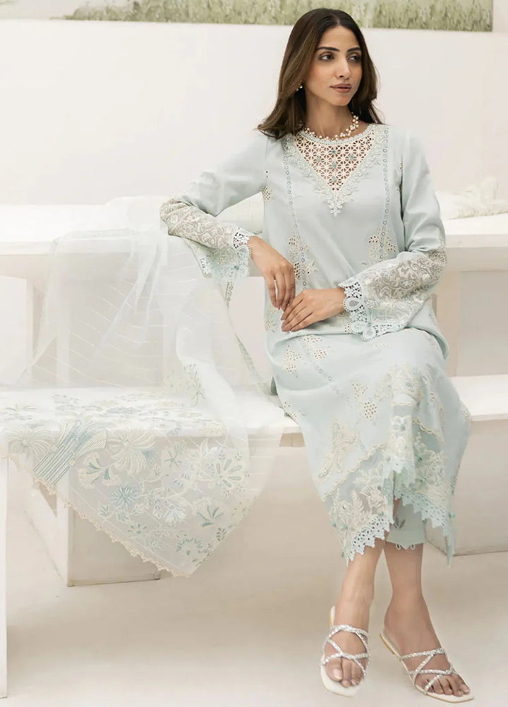 Qalamkar Pret Casual Lawn 3 Piece Suit NM-06 Carla