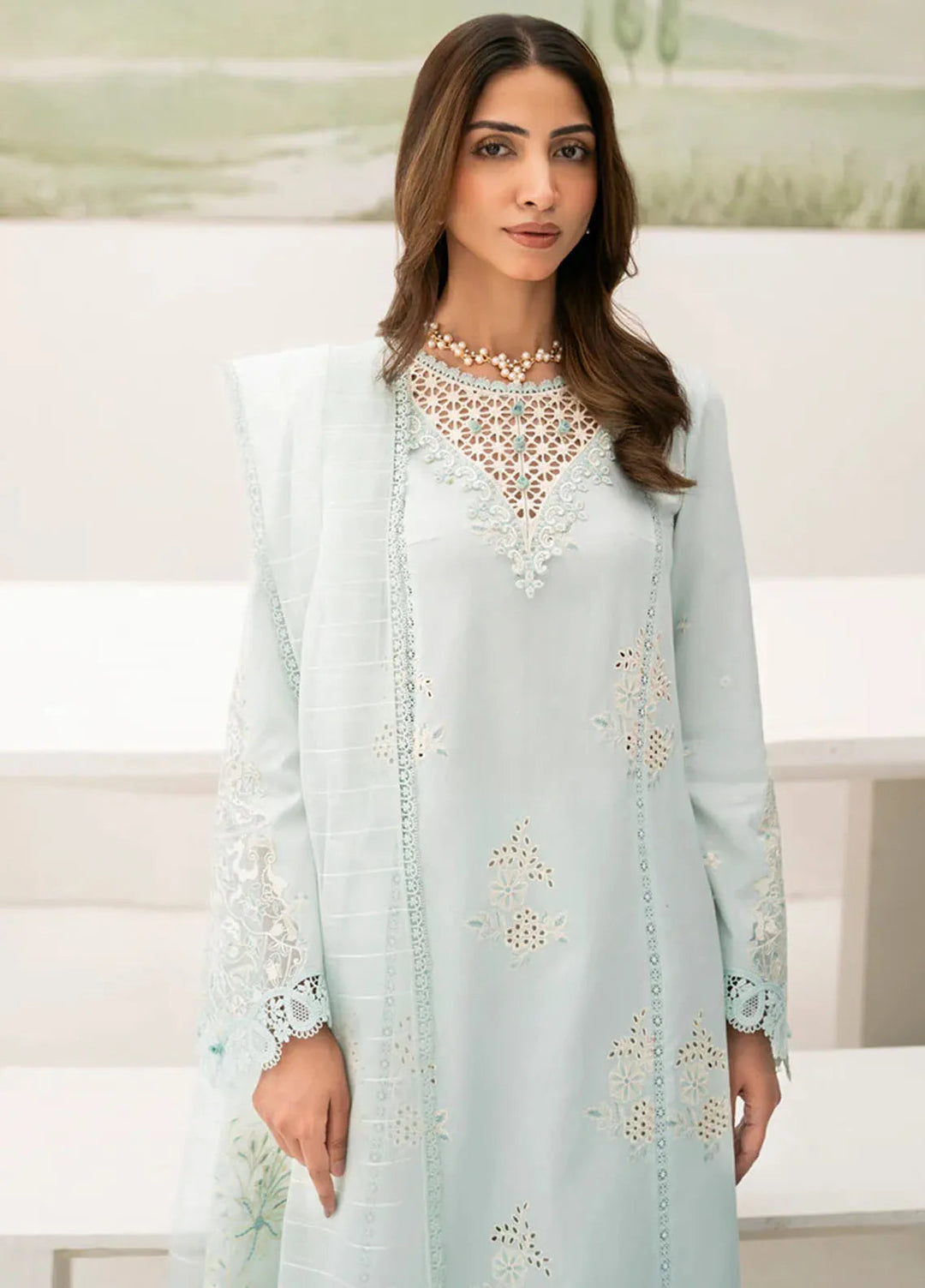 Qalamkar Pret Casual Lawn 3 Piece Suit NM-06 Carla