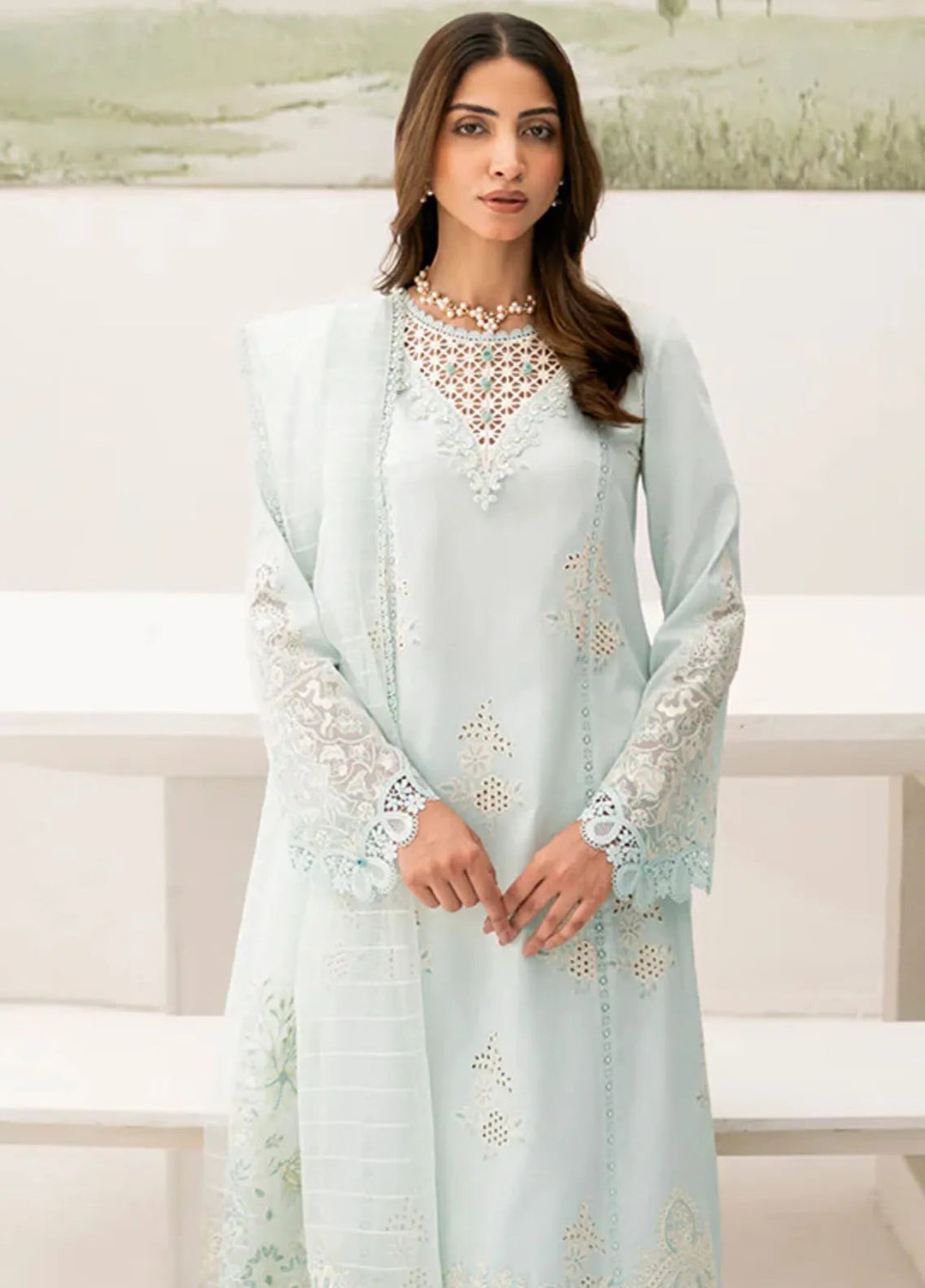 Qalamkar Pret Casual Lawn 3 Piece Suit NM-06 Carla