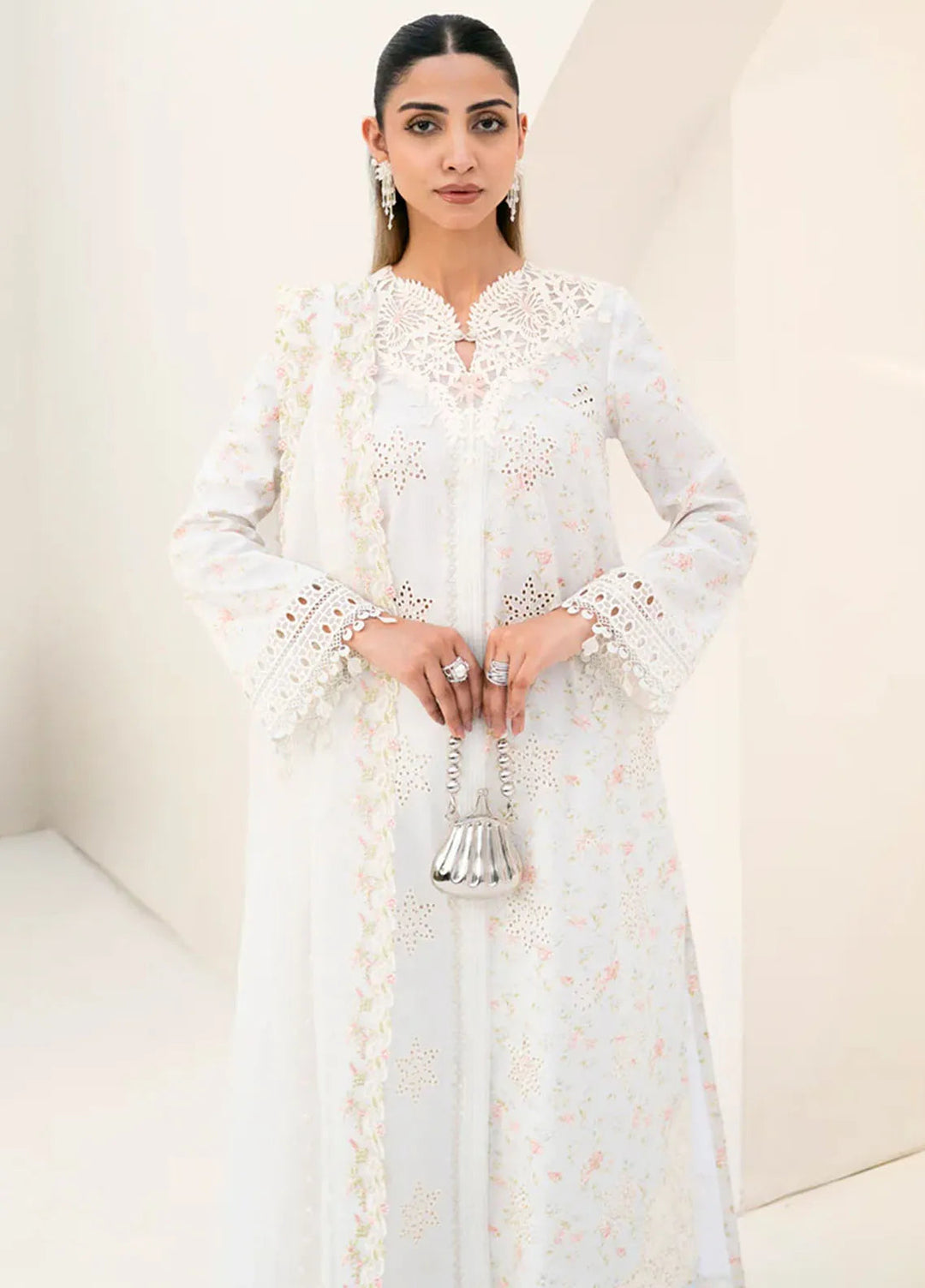 Qalamkar Pret Casual Lawn 3 Piece Suit NM-07 Leda