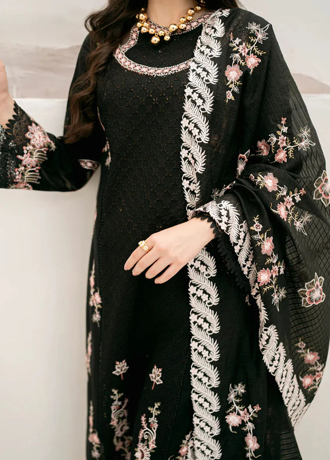 Qalamkar Pret Casual Lawn 3 Piece Suit NM-08 Nara