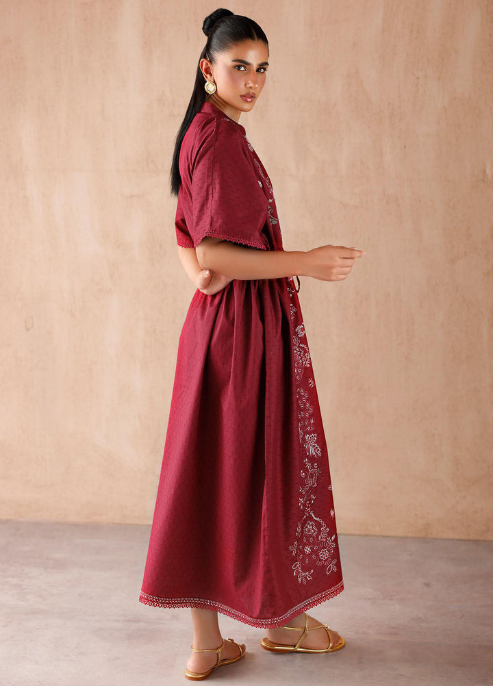 Qalamkar Pret Embroidered Jacquard 2 Piece Suit EP-09 Aria