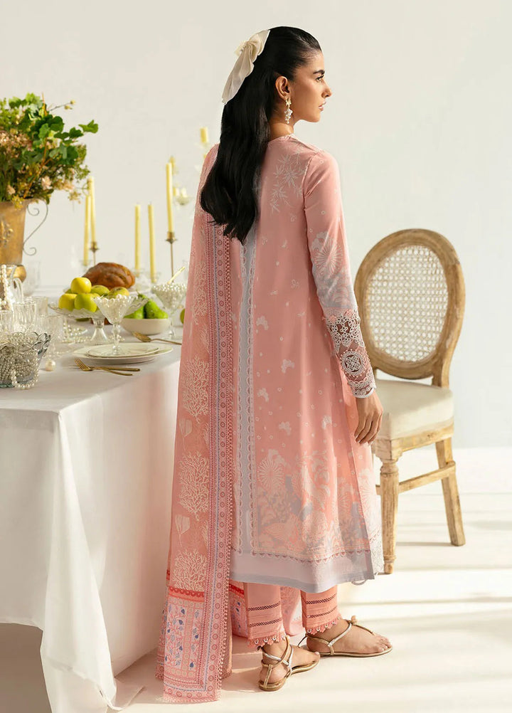 Qalamkar Printed Lawn Suits Unstitched 3 Piece QLM25UL Aroha PQ-2 B - Summer Collection