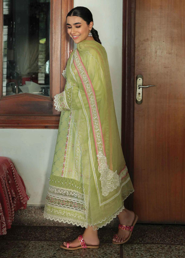 Dastak By Qalamkar Embroidered Lawn Suits Unstitched 3 Piece QLM22QD AQ 06 Zara - Summer Collection