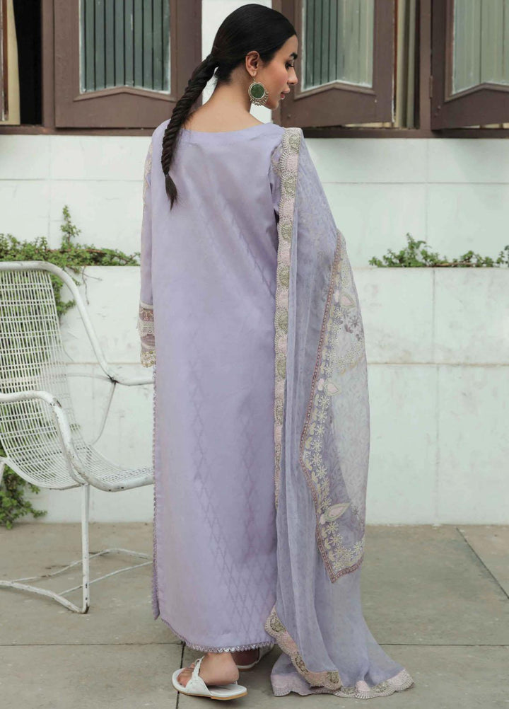 Dastak By Qalamkar Embroidered Lawn Suits Unstitched 3 Piece QLM22QD AQ 11 Amyra - Summer Collection