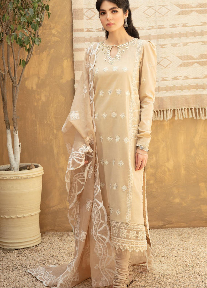 Qline By Qalamkar Embroidered Lawn Suits Unstitched 3 Piece QLM21Q 08 Zareen - Summer Collection