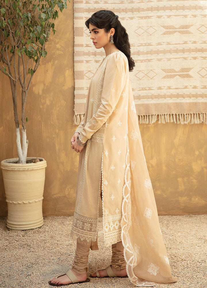 Qline By Qalamkar Embroidered Lawn Suits Unstitched 3 Piece QLM21Q 08 Zareen - Summer Collection