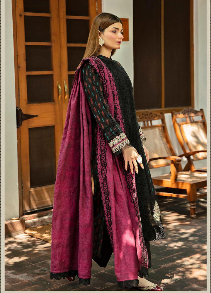 Qalamkar Embroidered Linen Suits Unstitched 3 Piece QLM21LN  NW-03 - Winter Collection