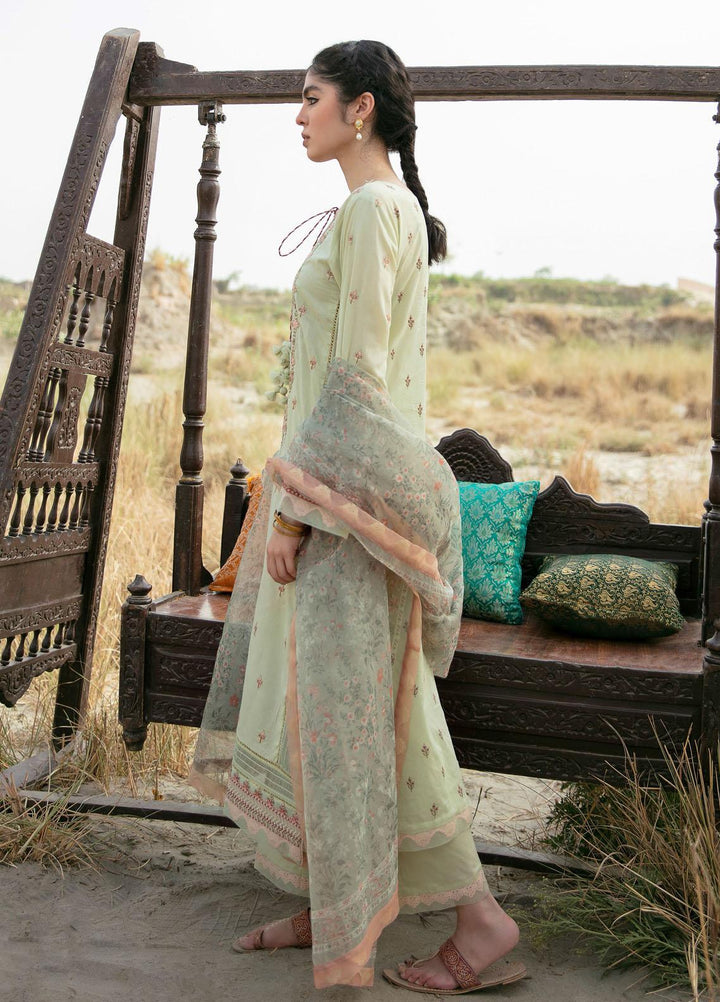 Qalamkar Embroidered Lawn Suits Unstitched 3 Piece QLM21QL EE-04 - Luxury Collection