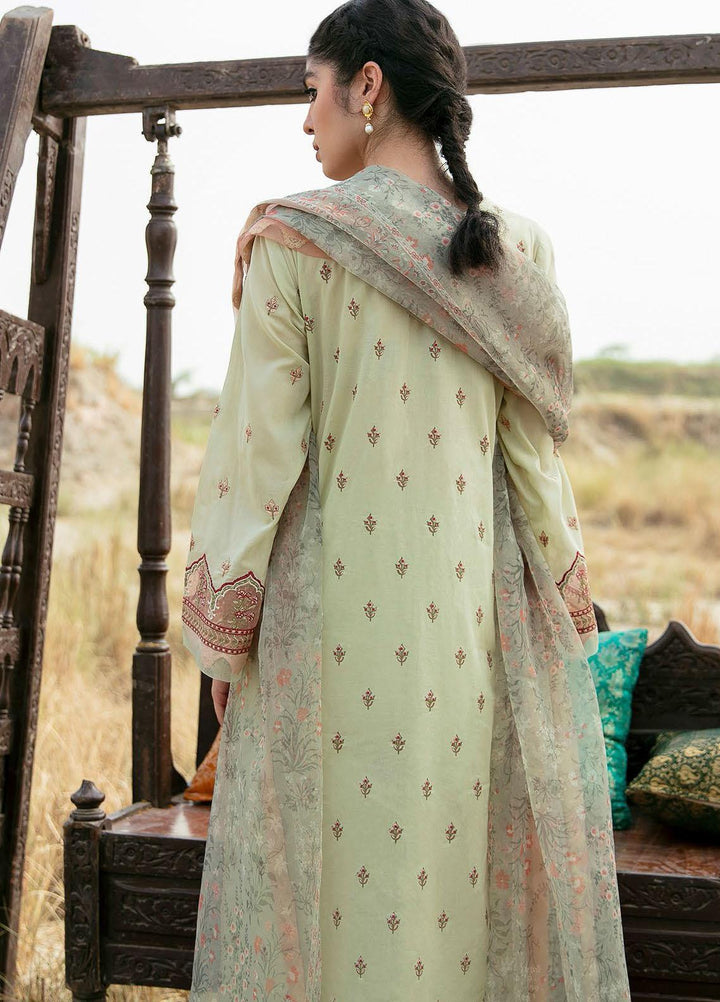 Qalamkar Embroidered Lawn Suits Unstitched 3 Piece QLM21QL EE-04 - Luxury Collection