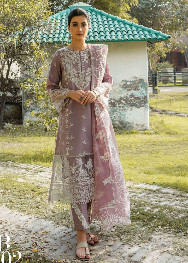 Qline By Qalamkar Embroidered Lawn Suits Unstitched 3 Piece QLM22S QB-02 Helen - Summer Collection