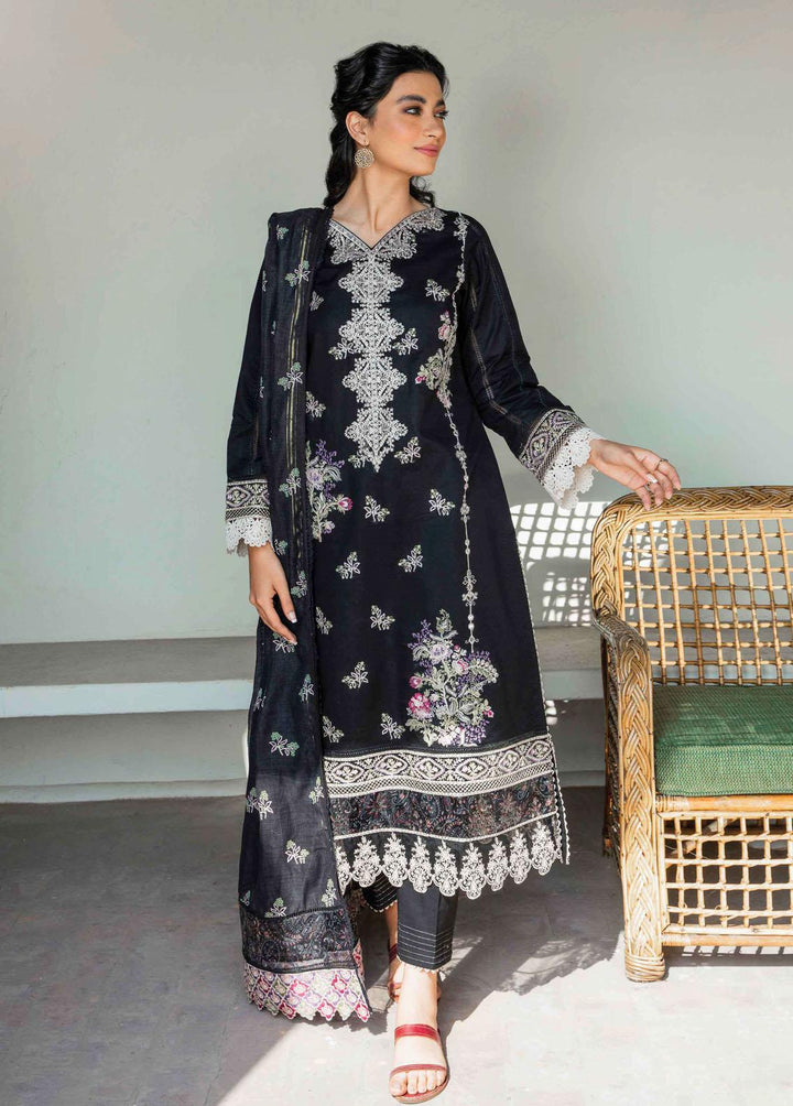 Qline By Qalamkar Embroidered Lawn Suits Unstitched 3 Piece QLM22S QB-10 Jeanne - Summer Collection