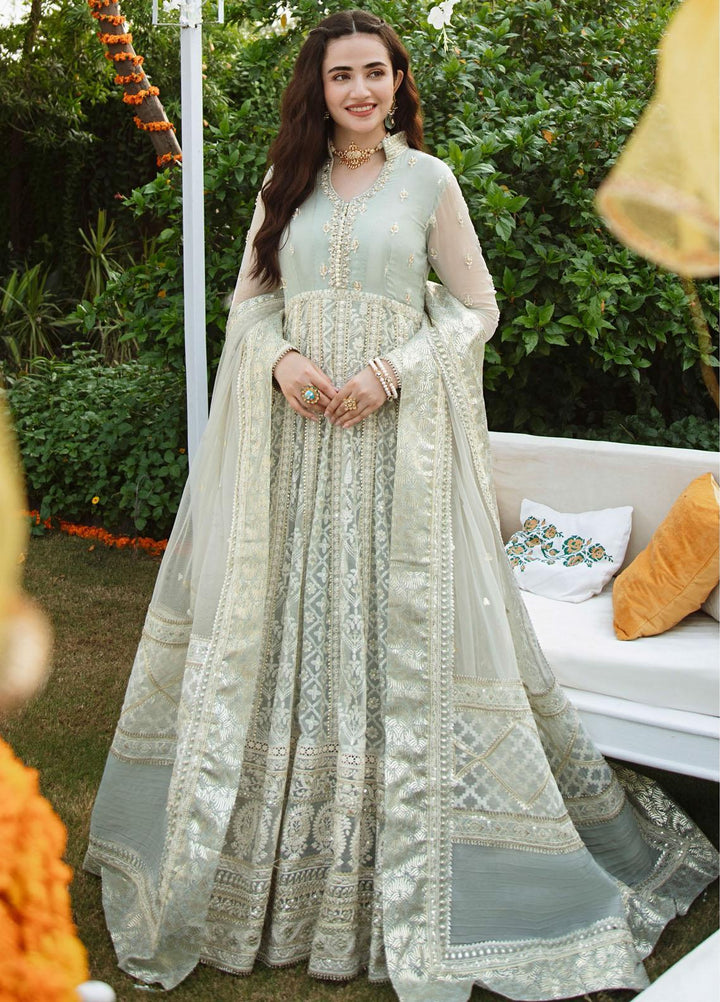 Qalamkar Embroidered Chiffon Suits Unstitched 3 Piece QLM21SH SM-03 - Formals Collection