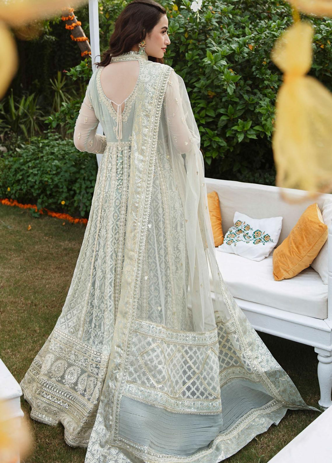 Qalamkar Embroidered Chiffon Suits Unstitched 3 Piece QLM21SH SM-03 - Formals Collection