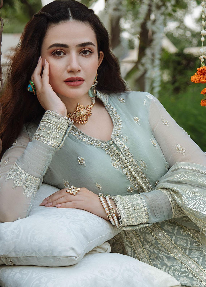 Qalamkar Embroidered Chiffon Suits Unstitched 3 Piece QLM21SH SM-03 - Formals Collection