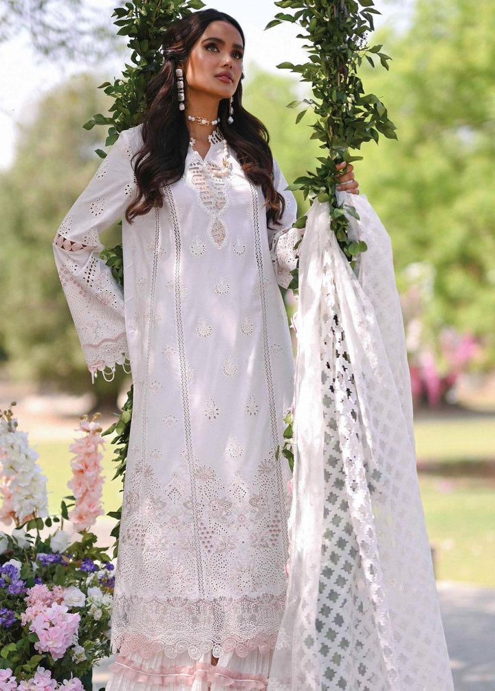 Qalamkar Embroidered Lawn Suits Unstitched 3 Piece QLM23E CF-02 Kefi - Eid Collection