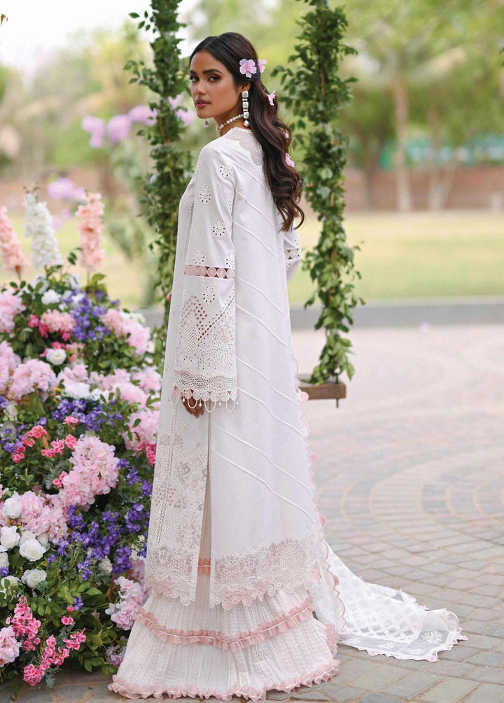 Qalamkar Embroidered Lawn Suits Unstitched 3 Piece QLM23E CF-02 Kefi - Eid Collection