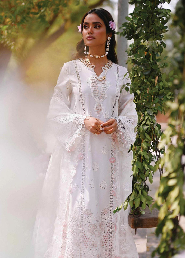 Qalamkar Embroidered Lawn Suits Unstitched 3 Piece QLM23E CF-02 Kefi - Eid Collection