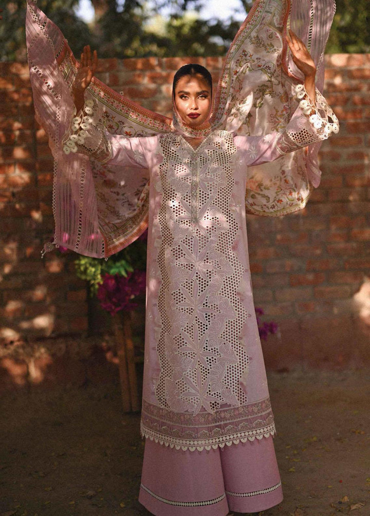 Qalamkar Embroidered Lawn Suits Unstitched 3 Piece QLM23E CF-05 Nova - Eid Collection