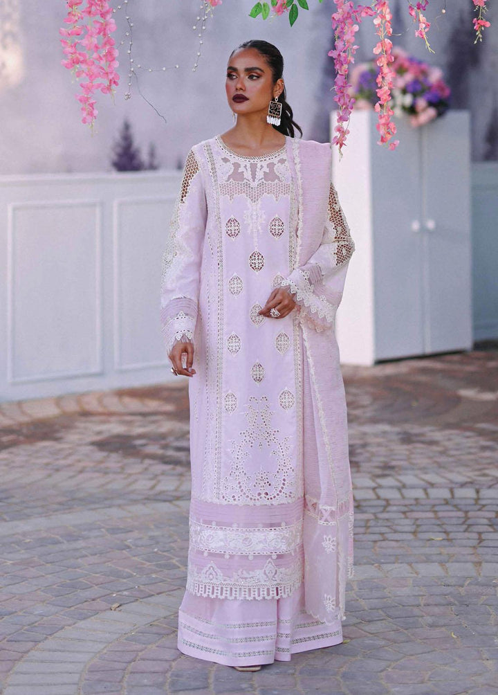 Qalamkar Embroidered Lawn Suits Unstitched 3 Piece QLM23E CF-08 Arzou - Eid Collection