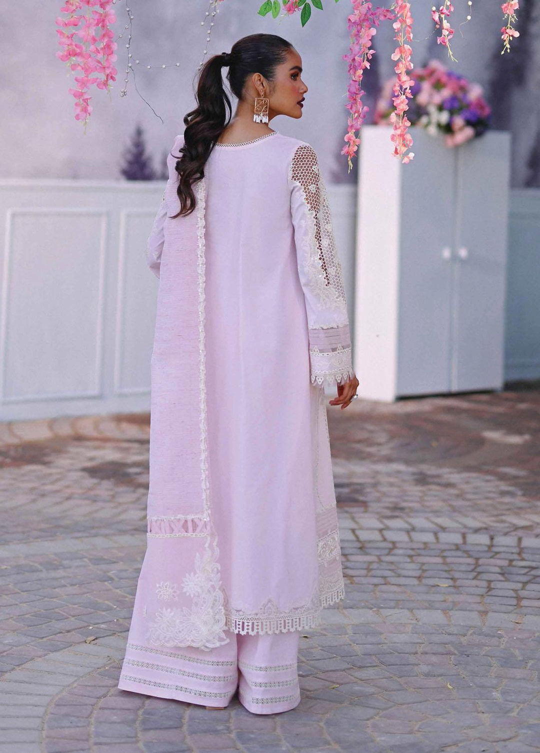 Qalamkar Embroidered Lawn Suits Unstitched 3 Piece QLM23E CF-08 Arzou - Eid Collection