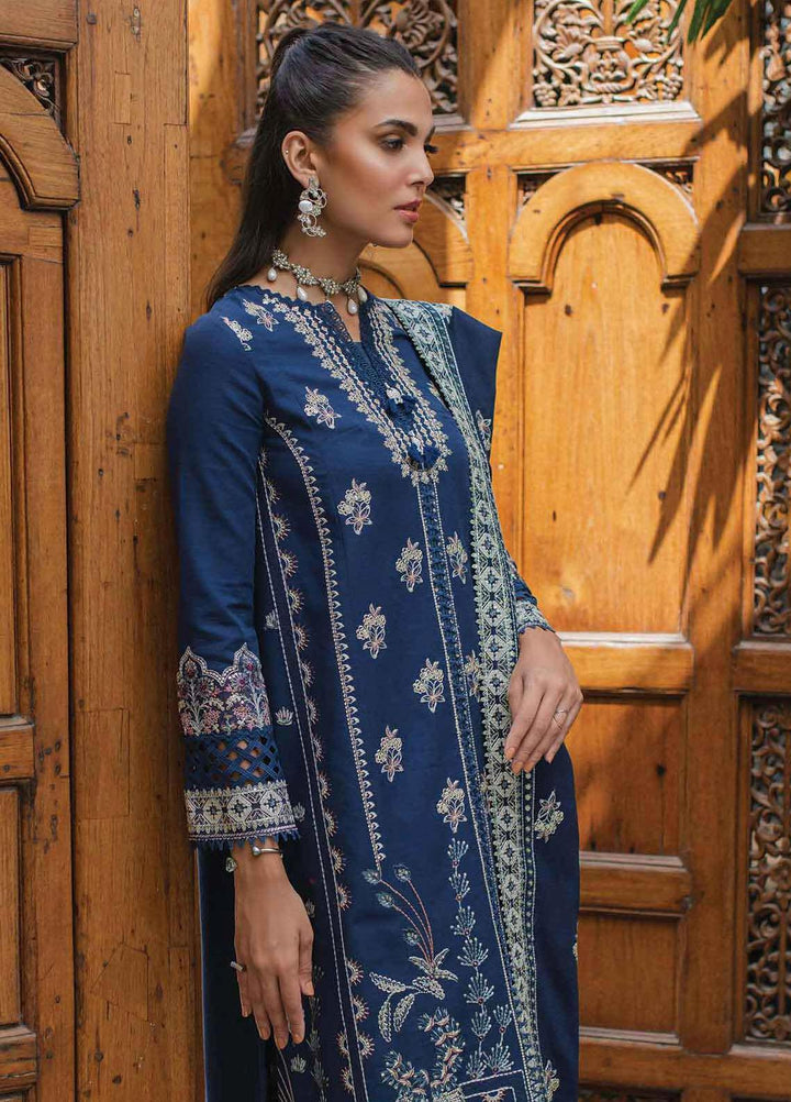 Qalamkar Embroidered Khaddar Suits Unstitched 3 Piece QLM23LW SC-05 Romina - Luxury Winter Collection