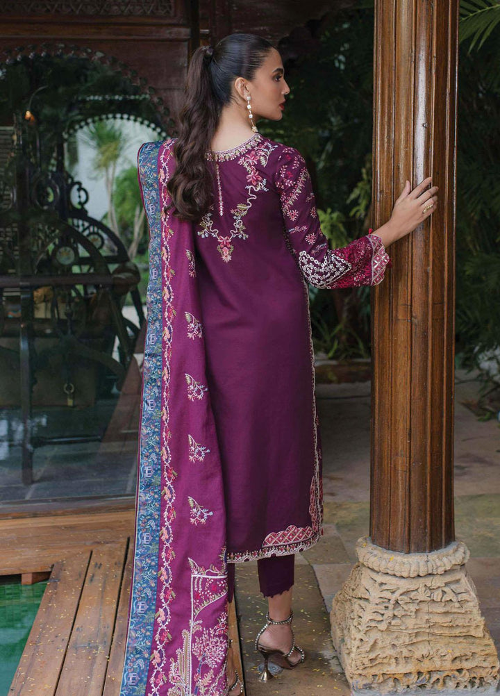 Qalamkar Embroidered Khaddar Suits Unstitched 3 Piece QLM23LW SC-07 Serene - Luxury Winter Collection
