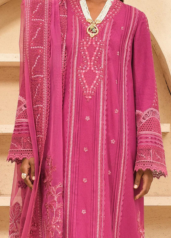 Qalamkar Pret Embroidered Karandi 3 Piece Suit QL22WP KP-05  ZORA