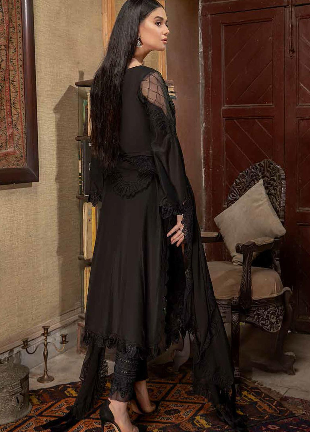 Qara by Charizma Embroidered Lawn Suits Unstitched 3 Piece CRZ21QB CQ-02 - Summer Collection