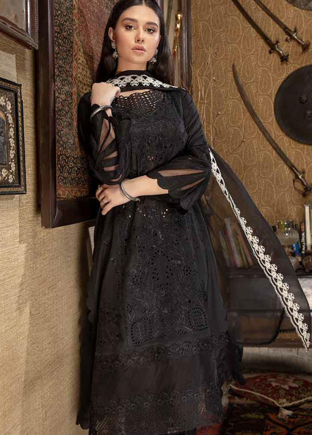 Qara by Charizma Embroidered Lawn Suits Unstitched 3 Piece CRZ21QB CQ-03 - Summer Collection