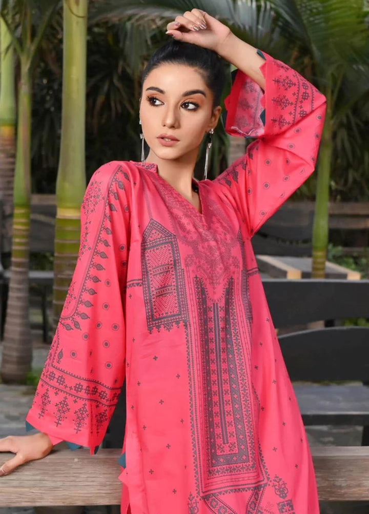 Qaus-e-Qazah By Khas Printed Lawn Suits Unstitched 3 Piece KHS23QQ RK-005 - Summer Collection