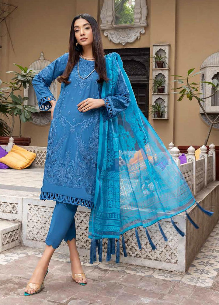 Signature Series By Qaus Embroidered Lawn Suits Unstitched 3 Piece QAS22SS QAS 01 - Summer Collection