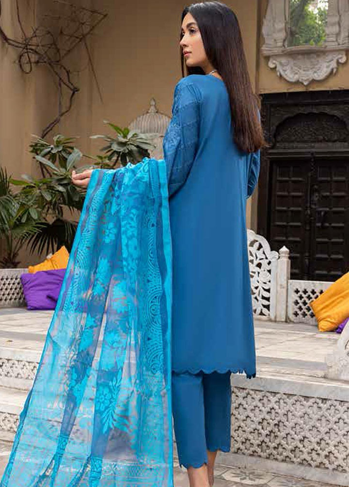 Signature Series By Qaus Embroidered Lawn Suits Unstitched 3 Piece QAS22SS QAS 01 - Summer Collection