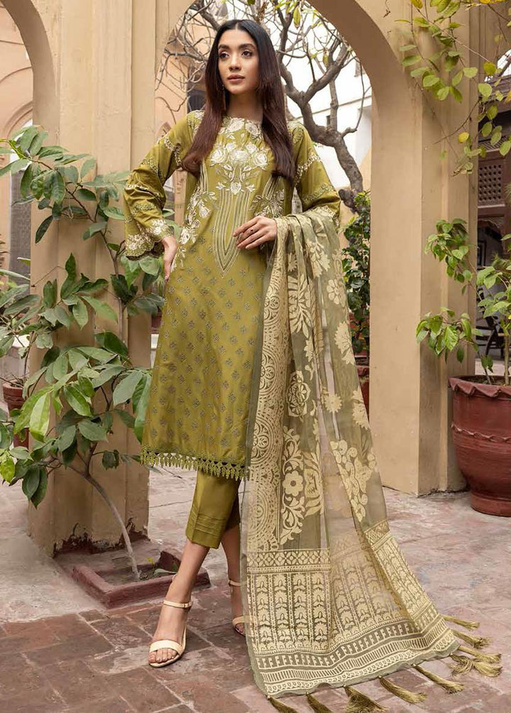 Signature Series By Qaus Embroidered Lawn Suits Unstitched 3 Piece QAS22SS QAS 02 - Summer Collection