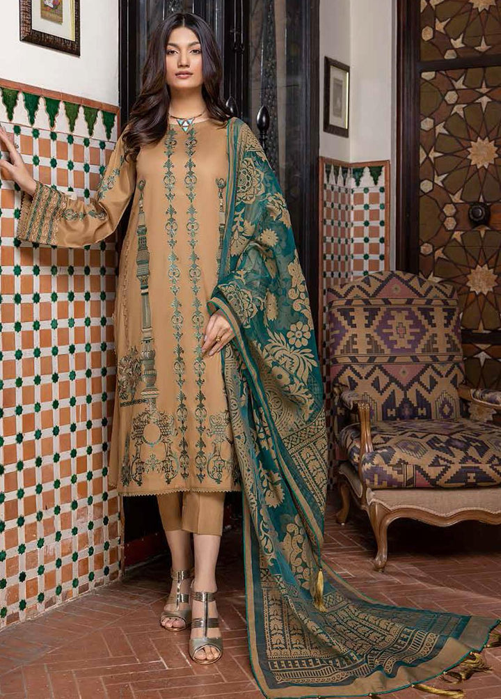 Signature Series By Qaus Embroidered Lawn Suits Unstitched 3 Piece QAS22SS QAS 06 - Summer Collection