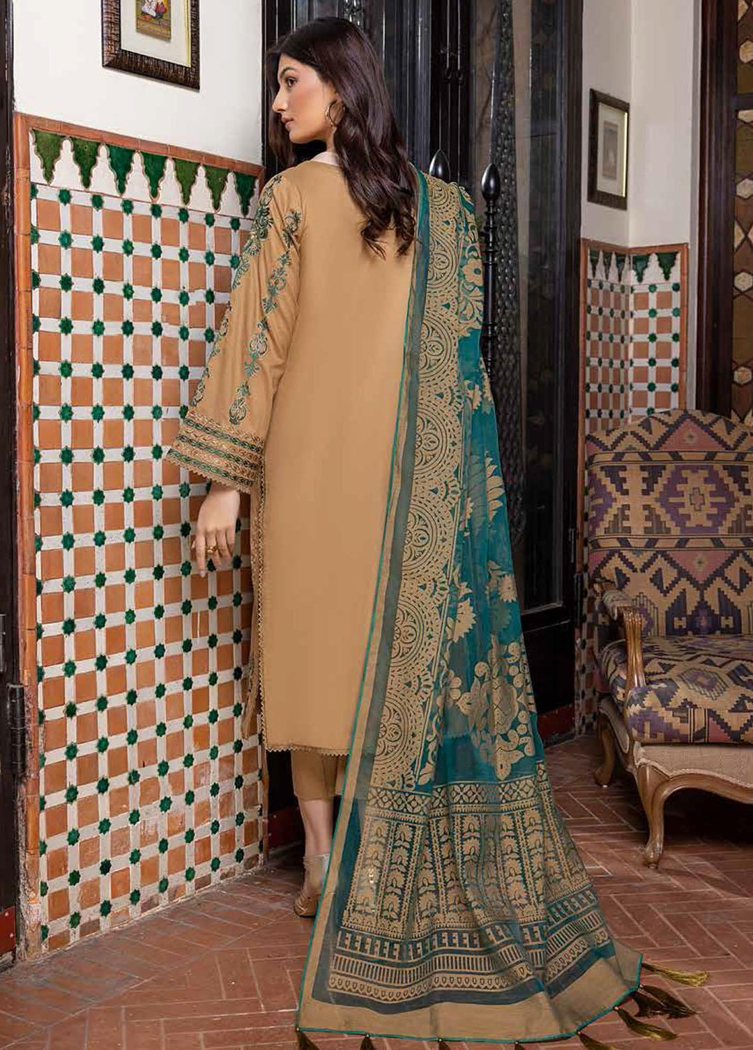 Signature Series By Qaus Embroidered Lawn Suits Unstitched 3 Piece QAS22SS QAS 06 - Summer Collection