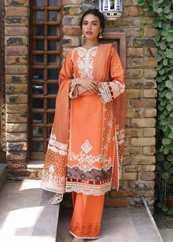 Qline by Qalamkar Embroidered Linen Suits Unstitched 3 Piece QLM22Q 03 Mala - Winter Collection