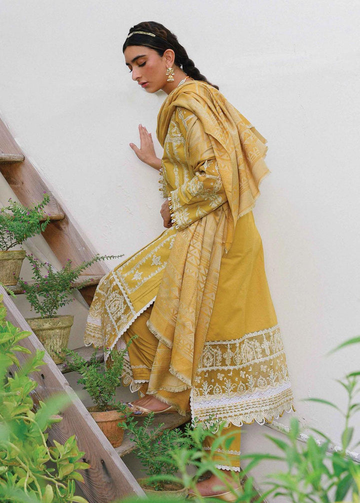 Qline by Qalamkar Embroidered Linen Suits Unstitched 3 Piece QLM22Q 07 Roohi - Winter Collection