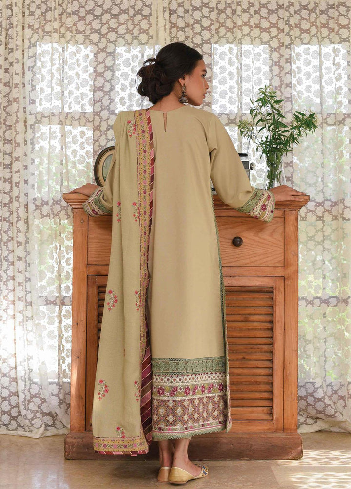 Qline by Qalamkar Embroidered Linen Suits Unstitched 3 Piece QLM22Q 09 Mahrukh - Winter Collection