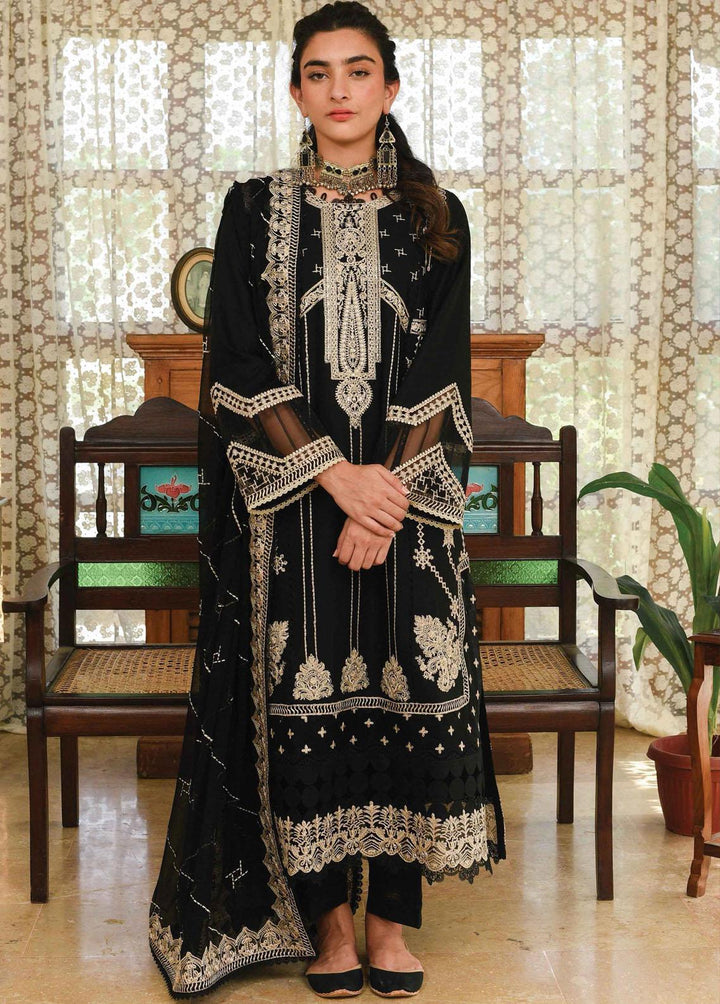Qline by Qalamkar Embroidered Linen Suits Unstitched 3 Piece QLM22Q 12 Sophia - Winter Collection