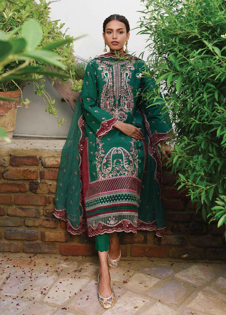 Qline by Qalamkar Embroidered Linen Suits Unstitched 3 Piece QLM22Q 13 Kawal - Winter Collection