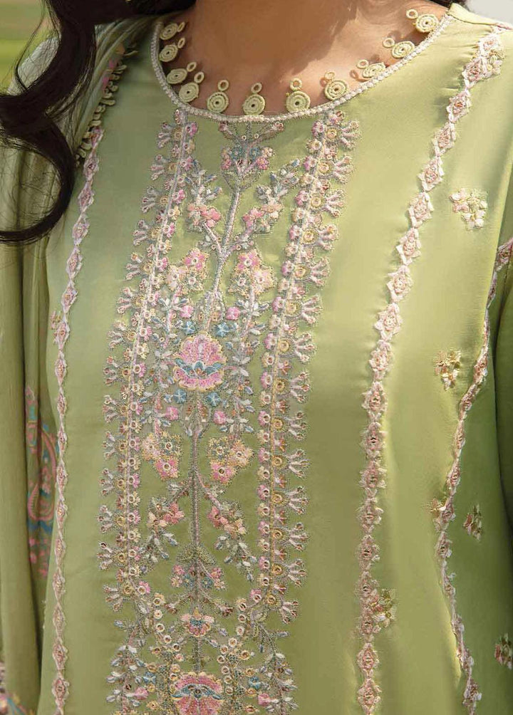 Qline by Qalamkar Embroidered Lawn Suits Unstitched 3 Piece QLM23Q AK-03 Raisa - Luxury Collection