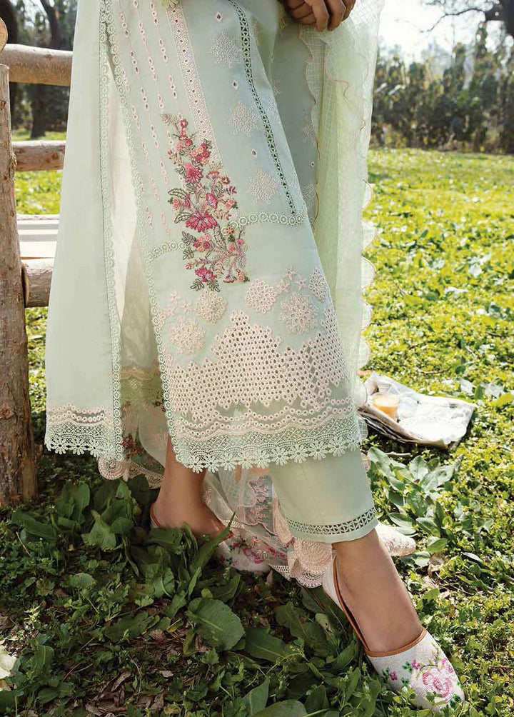 Qline by Qalamkar Embroidered Lawn Suits Unstitched 3 Piece QLM23Q AK-05 Emhal - Luxury Collection