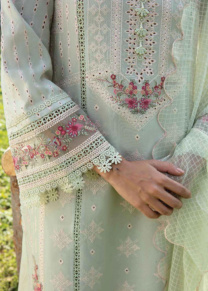 Qline by Qalamkar Embroidered Lawn Suits Unstitched 3 Piece QLM23Q AK-05 Emhal - Luxury Collection