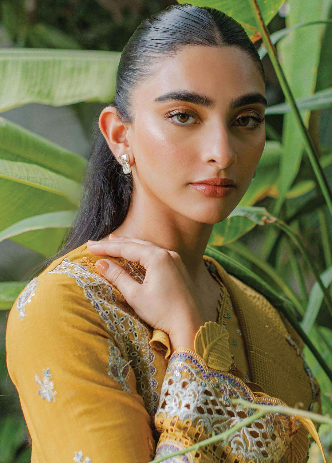 Qline By Qalamkar Embroidered Linen Suits Unstitched 3 Piece QLM23LN WL-09 Valeria - Winter Collection