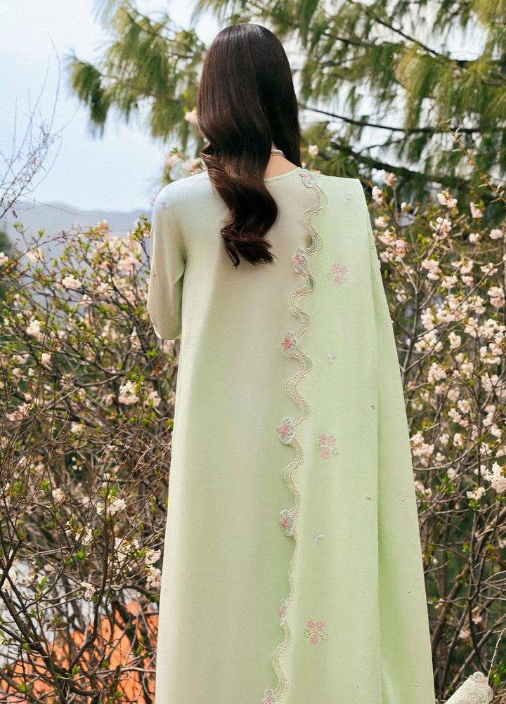 Qlinekari by Qalamkar Embroidered Lawn Suits Unstitched 3 Piece QLM25QK DC-14 Meline - Summer Collection