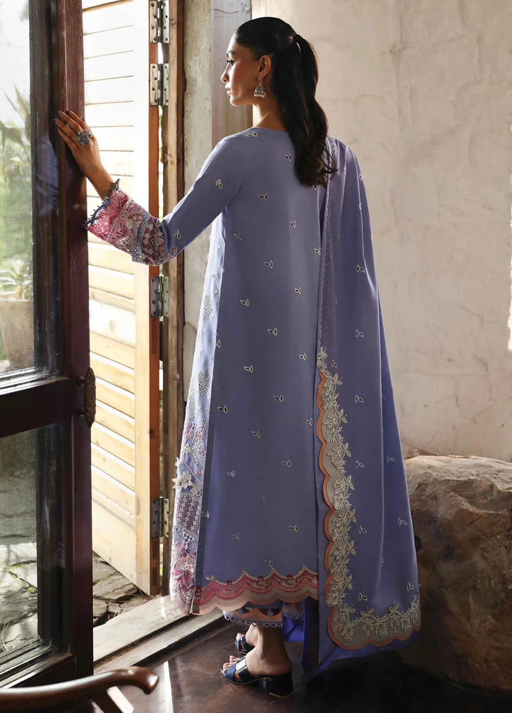 Qlinekari By Qalamkar Embroidered Linen Suit Unstitched 3 Piece QLM24QL LM-09 Lorna - Fall Collection
