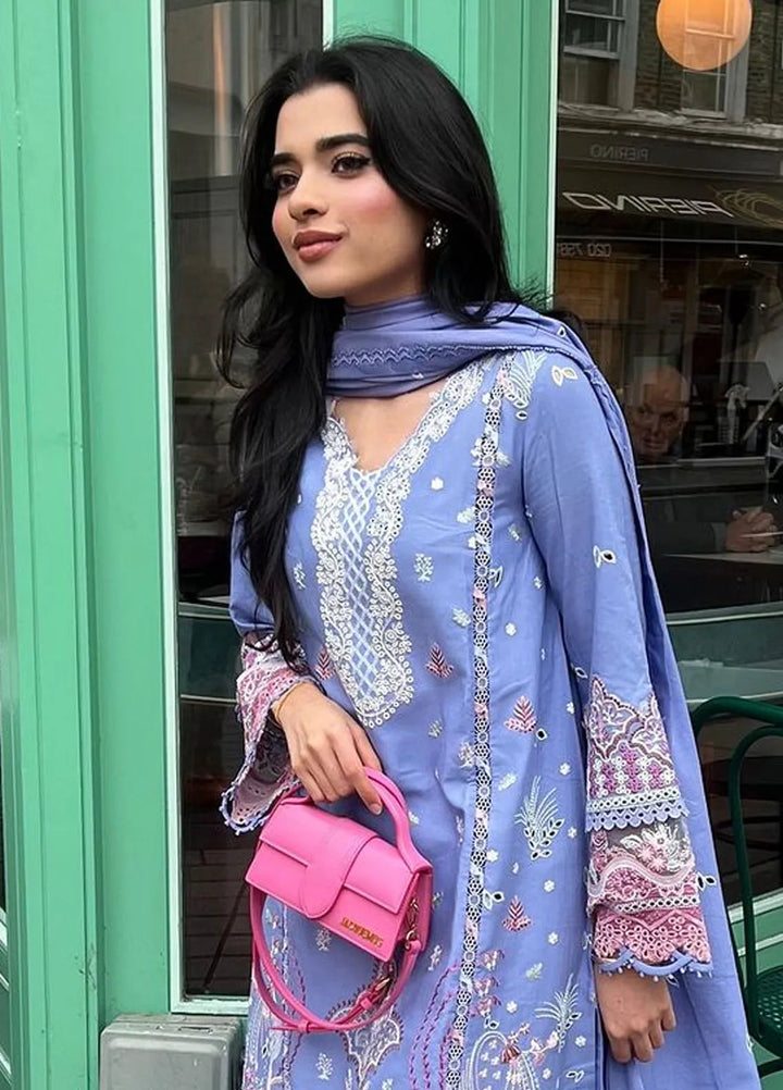 Qlinekari By Qalamkar Embroidered Linen Suit Unstitched 3 Piece QLM24QL LM-09 Lorna - Fall Collection